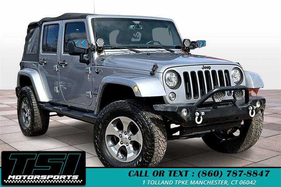 2018 Jeep Wrangler JK Unlimited Sahara 4x4, available for sale in Manchester, Connecticut | TSI Motorsports. Manchester, Connecticut 2018 Jeep Wrangler JK Unlimited Sahara 4x4, available for sale in Manchester, Connecticut | TSI Motorsports. Manchester, Connecticut
