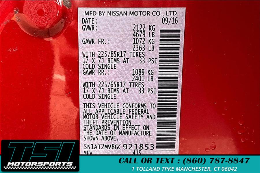 2016 Nissan Rogue AWD 4dr S, available for sale in Manchester, Connecticut | TSI Motorsports. Manchester, Connecticut 2016 Nissan Rogue AWD 4dr S, available for sale in Manchester, Connecticut | TSI Motorsports. Manchester, Connecticut