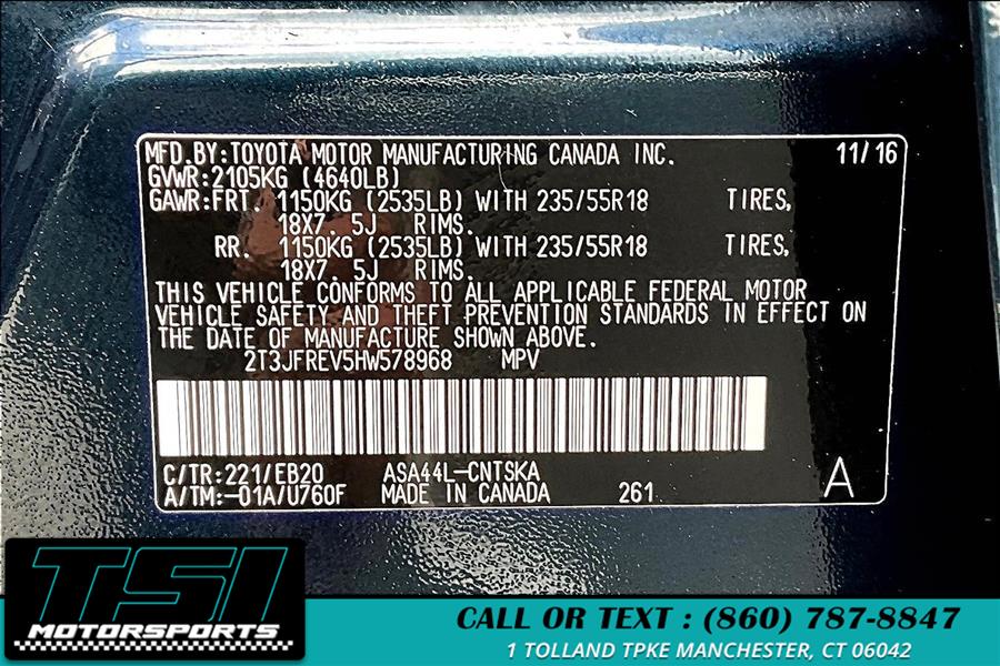 2017 Toyota RAV4 SE AWD (Natl), available for sale in Manchester, Connecticut | TSI Motorsports. Manchester, Connecticut 2017 Toyota RAV4 SE AWD (Natl), available for sale in Manchester, Connecticut | TSI Motorsports. Manchester, Connecticut