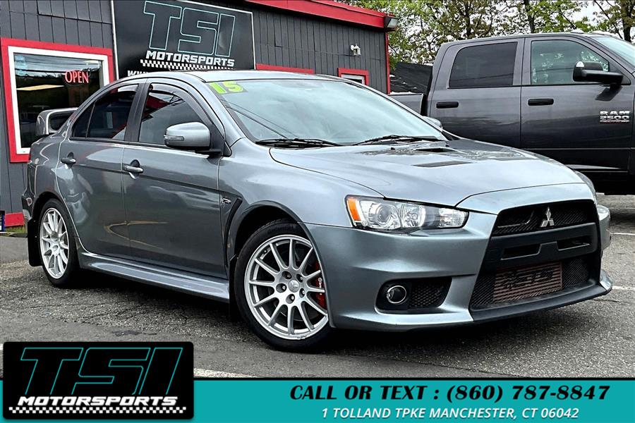 2015 Mitsubishi Lancer Evolution 4dr Sdn Man GSR, available for sale in Manchester, Connecticut | TSI Motorsports. Manchester, Connecticut 2015 Mitsubishi Lancer Evolution 4dr Sdn Man GSR, available for sale in Manchester, Connecticut | TSI Motorsports. Manchester, Connecticut