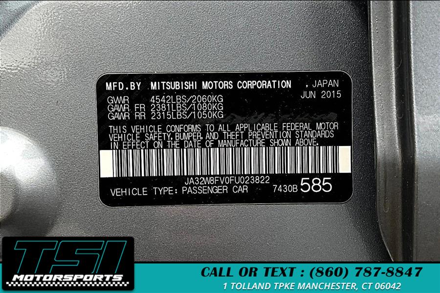 2015 Mitsubishi Lancer Evolution 4dr Sdn Man GSR, available for sale in Manchester, Connecticut | TSI Motorsports. Manchester, Connecticut 2015 Mitsubishi Lancer Evolution 4dr Sdn Man GSR, available for sale in Manchester, Connecticut | TSI Motorsports. Manchester, Connecticut