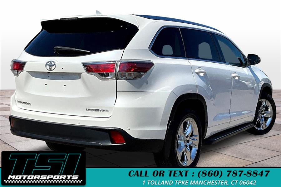 2016 Toyota Highlander AWD 4dr V6 Limited (Natl), available for sale in Manchester, Connecticut | TSI Motorsports. Manchester, Connecticut 2016 Toyota Highlander AWD 4dr V6 Limited (Natl), available for sale in Manchester, Connecticut | TSI Motorsports. Manchester, Connecticut