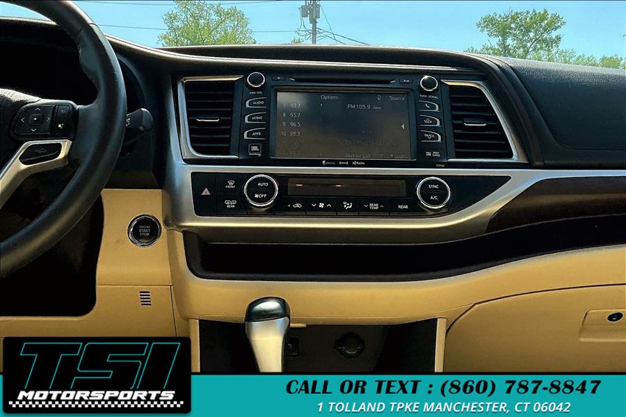 2016 Toyota Highlander AWD 4dr V6 Limited (Natl), available for sale in Manchester, Connecticut | TSI Motorsports. Manchester, Connecticut 2016 Toyota Highlander AWD 4dr V6 Limited (Natl), available for sale in Manchester, Connecticut | TSI Motorsports. Manchester, Connecticut