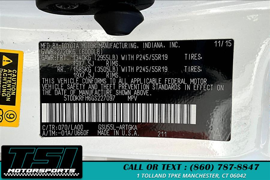 2016 Toyota Highlander AWD 4dr V6 Limited (Natl), available for sale in Manchester, Connecticut | TSI Motorsports. Manchester, Connecticut 2016 Toyota Highlander AWD 4dr V6 Limited (Natl), available for sale in Manchester, Connecticut | TSI Motorsports. Manchester, Connecticut