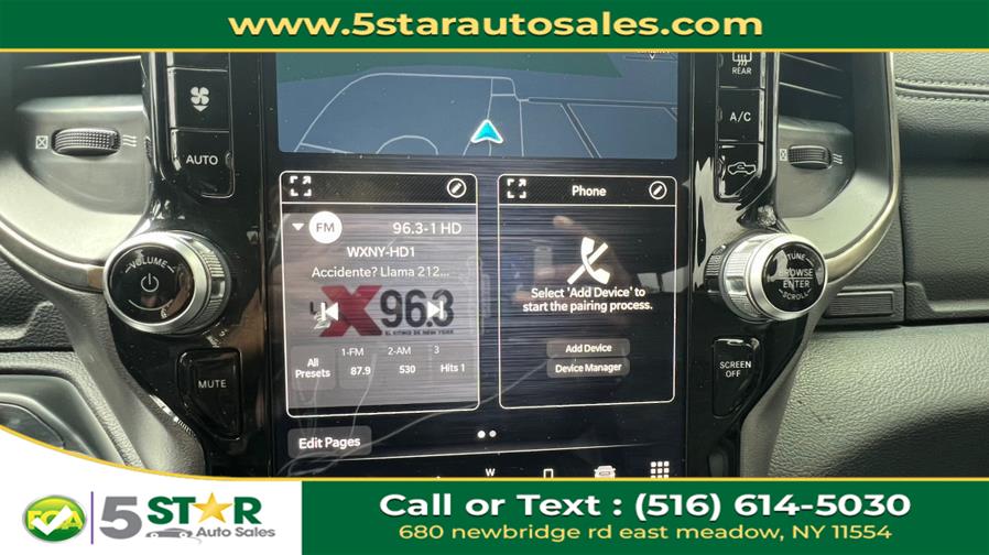 2022 Ram 1500 Rebel 4x4 Crew Cab 5''7" Box, available for sale in East Meadow, New York | 5 Star Auto Sales Inc. East Meadow, New York 2022 Ram 1500 Rebel 4x4 Crew Cab 5''7" Box, available for sale in East Meadow, New York | 5 Star Auto Sales Inc. East Meadow, New York