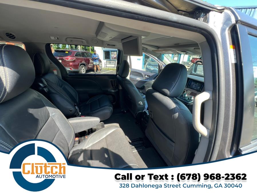 2017 Toyota Sienna SE Premium FWD 8-Passenger (Natl), available for sale in Cumming, Georgia | Clutch Automotive. Cumming, Georgia 2017 Toyota Sienna SE Premium FWD 8-Passenger (Natl), available for sale in Cumming, Georgia | Clutch Automotive. Cumming, Georgia