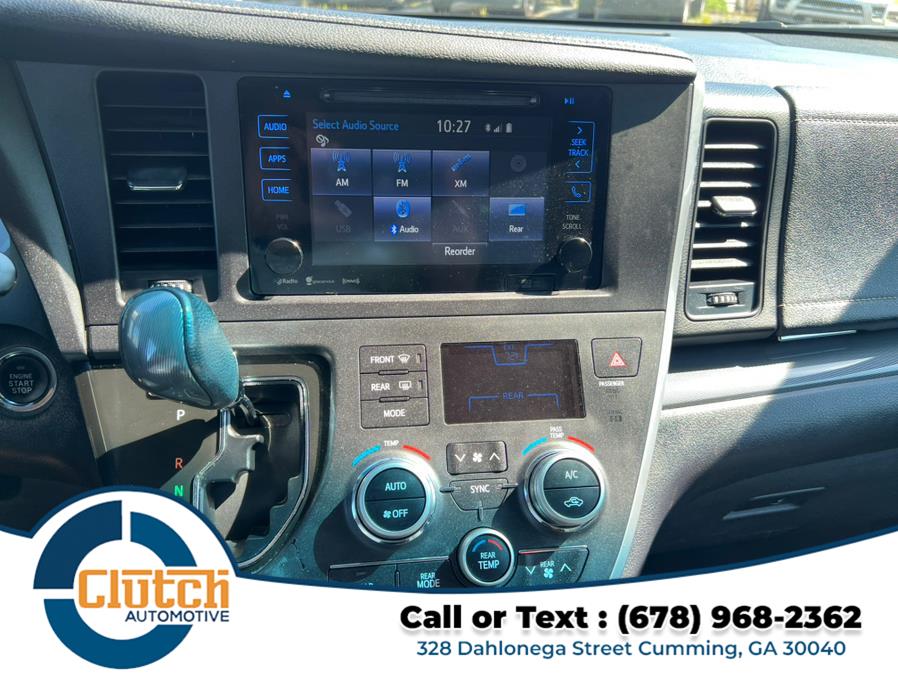 2017 Toyota Sienna SE Premium FWD 8-Passenger (Natl), available for sale in Cumming, Georgia | Clutch Automotive. Cumming, Georgia 2017 Toyota Sienna SE Premium FWD 8-Passenger (Natl), available for sale in Cumming, Georgia | Clutch Automotive. Cumming, Georgia