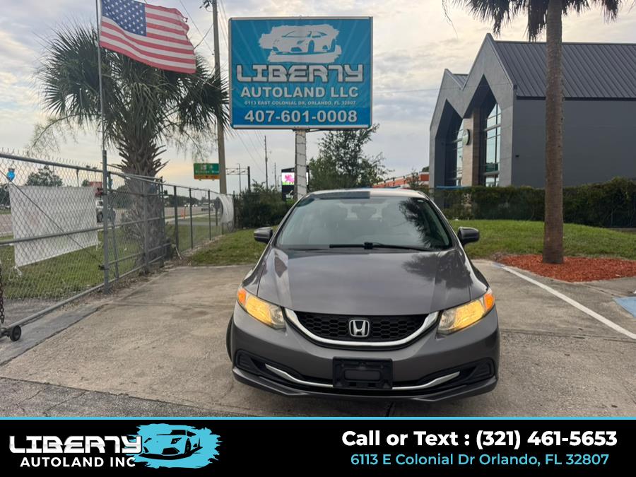 2014 Honda Civic Sedan 4dr CVT LX, available for sale in Orlando, Florida | Liberty Autoland LLC. Orlando, Florida 2014 Honda Civic Sedan 4dr CVT LX, available for sale in Orlando, Florida | Liberty Autoland LLC. Orlando, Florida