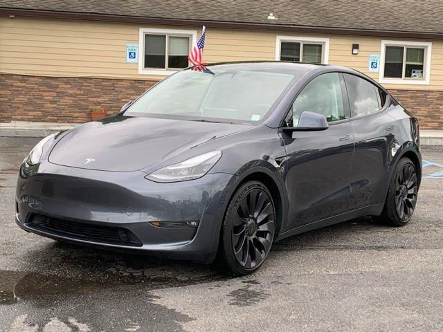 Used 2021 Tesla Model y in Floral Park, New York | Shop Auto NY. Floral Park, New York