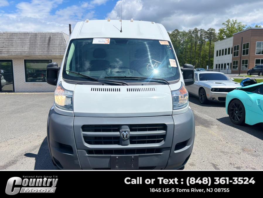 2015 Ram ProMaster Cargo Van 3500 Extended High Roof 159" WB, available for sale in Toms River, New Jersey | Country Motors. Toms River, New Jersey 2015 Ram ProMaster Cargo Van 3500 Extended High Roof 159" WB, available for sale in Toms River, New Jersey | Country Motors. Toms River, New Jersey
