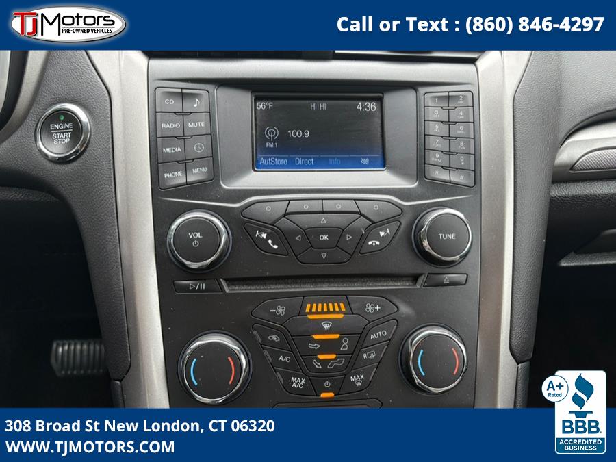 2018 Ford Fusion Hybrid S FWD, available for sale in New London, Connecticut | TJ Motors LLC. New London, Connecticut 2018 Ford Fusion Hybrid S FWD, available for sale in New London, Connecticut | TJ Motors LLC. New London, Connecticut