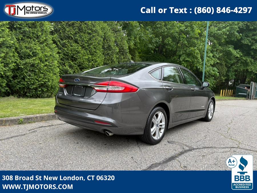 2018 Ford Fusion Hybrid S FWD, available for sale in New London, Connecticut | TJ Motors LLC. New London, Connecticut 2018 Ford Fusion Hybrid S FWD, available for sale in New London, Connecticut | TJ Motors LLC. New London, Connecticut