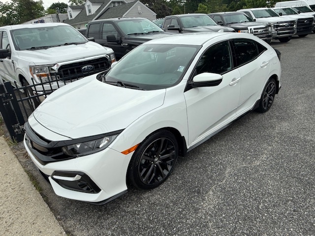 2021 Honda Civic Hatchback Sport CVT, available for sale in Huntington Station, New York | Huntington Auto Mall. Huntington Station, New York 2021 Honda Civic Hatchback Sport CVT, available for sale in Huntington Station, New York | Huntington Auto Mall. Huntington Station, New York