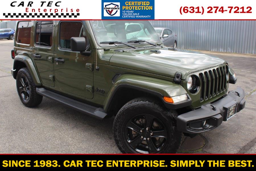 2021 Jeep Wrangler Unlimited Sahara High Altitude 4x4, available for sale in Deer Park, New York | Car Tec Enterprise Leasing & Sales LLC. Deer Park, New York 2021 Jeep Wrangler Unlimited Sahara High Altitude 4x4, available for sale in Deer Park, New York | Car Tec Enterprise Leasing & Sales LLC. Deer Park, New York