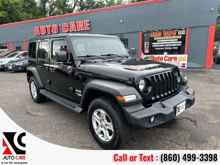2021 Jeep Wrangler Unlimited Sport S 4x4, available for sale in Vernon , Connecticut | Auto Care Motors. Vernon , Connecticut 2021 Jeep Wrangler Unlimited Sport S 4x4, available for sale in Vernon , Connecticut | Auto Care Motors. Vernon , Connecticut