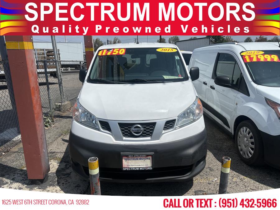 2015 Nissan NV200 I4 SV, available for sale in Corona, California | Spectrum Motors. Corona, California 2015 Nissan NV200 I4 SV, available for sale in Corona, California | Spectrum Motors. Corona, California