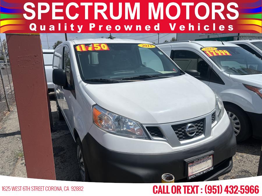 2015 Nissan NV200 I4 SV, available for sale in Corona, California | Spectrum Motors. Corona, California 2015 Nissan NV200 I4 SV, available for sale in Corona, California | Spectrum Motors. Corona, California