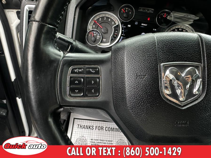 2014 Ram 1500 4WD Crew Cab 140.5" Big Horn, available for sale in Bristol, Connecticut | Quick Auto LLC. Bristol, Connecticut 2014 Ram 1500 4WD Crew Cab 140.5" Big Horn, available for sale in Bristol, Connecticut | Quick Auto LLC. Bristol, Connecticut