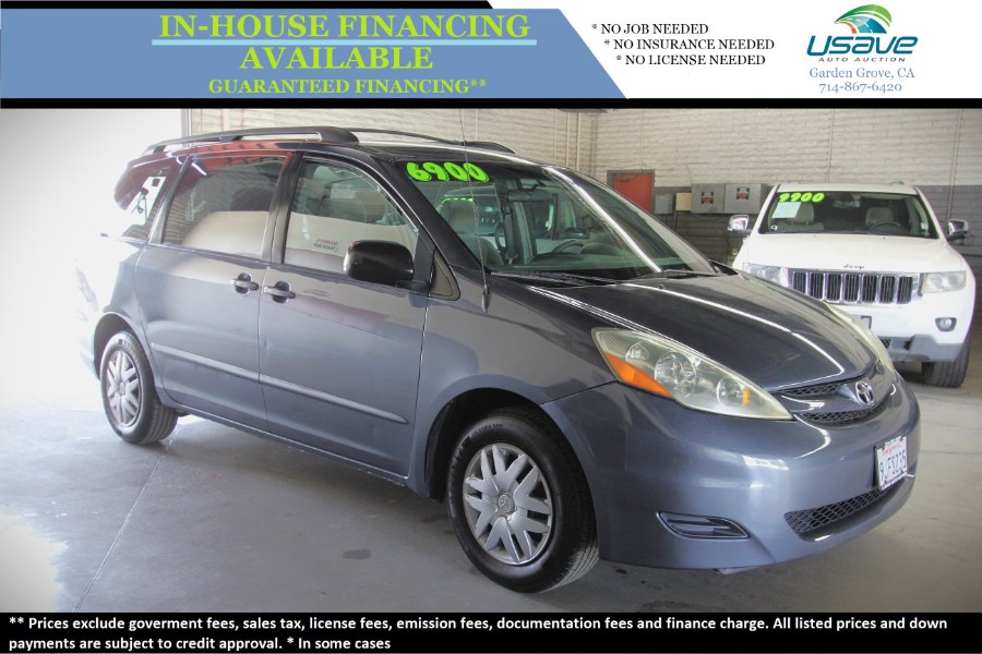 2006 Toyota Sienna 5dr CE FWD 7-Passenger (Natl), available for sale in Garden Grove, California | U Save Auto Auction. Garden Grove, California 2006 Toyota Sienna 5dr CE FWD 7-Passenger (Natl), available for sale in Garden Grove, California | U Save Auto Auction. Garden Grove, California