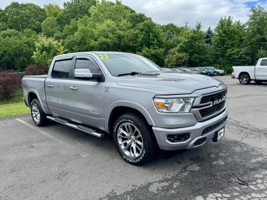 2022 Ram 1500 Laramie 4x4 Crew Cab 5''7" Box, available for sale in Berlin, Connecticut | Tru Auto Mall. Berlin, Connecticut 2022 Ram 1500 Laramie 4x4 Crew Cab 5''7" Box, available for sale in Berlin, Connecticut | Tru Auto Mall. Berlin, Connecticut