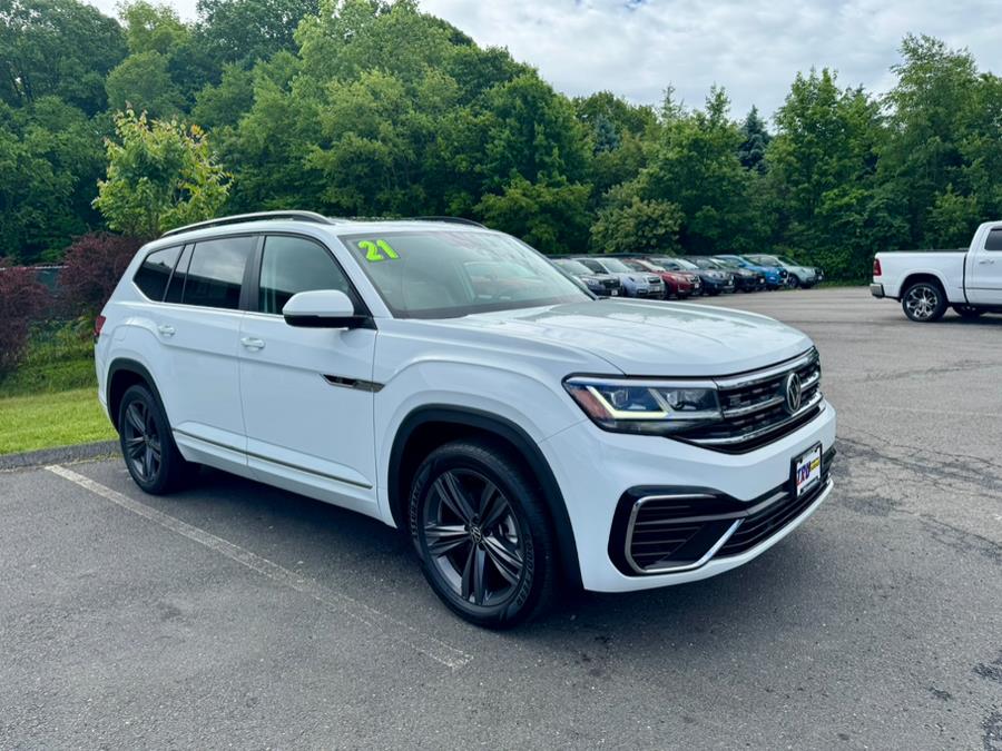 2021 Volkswagen Atlas 3.6L V6 SE w/Technology R-Line 4MOTION *Ltd Avail*, available for sale in Berlin, Connecticut | Tru Auto Mall. Berlin, Connecticut 2021 Volkswagen Atlas 3.6L V6 SE w/Technology R-Line 4MOTION *Ltd Avail*, available for sale in Berlin, Connecticut | Tru Auto Mall. Berlin, Connecticut