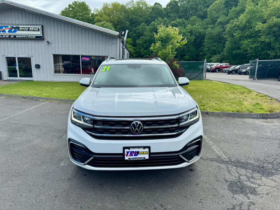 2021 Volkswagen Atlas 3.6L V6 SE w/Technology R-Line 4MOTION *Ltd Avail*, available for sale in Berlin, Connecticut | Tru Auto Mall. Berlin, Connecticut 2021 Volkswagen Atlas 3.6L V6 SE w/Technology R-Line 4MOTION *Ltd Avail*, available for sale in Berlin, Connecticut | Tru Auto Mall. Berlin, Connecticut