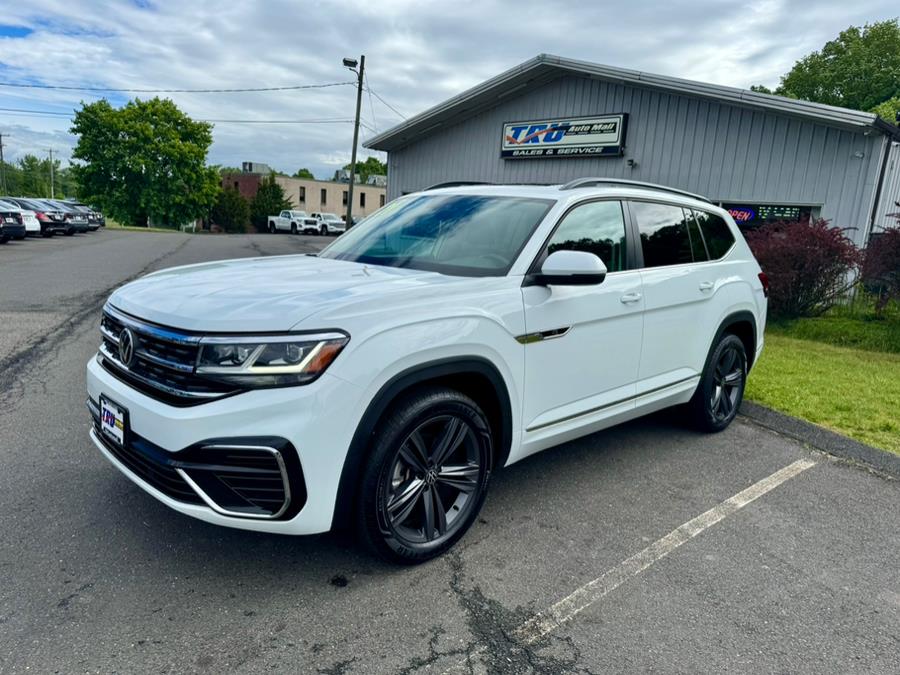2021 Volkswagen Atlas 3.6L V6 SE w/Technology R-Line 4MOTION *Ltd Avail*, available for sale in Berlin, Connecticut | Tru Auto Mall. Berlin, Connecticut 2021 Volkswagen Atlas 3.6L V6 SE w/Technology R-Line 4MOTION *Ltd Avail*, available for sale in Berlin, Connecticut | Tru Auto Mall. Berlin, Connecticut