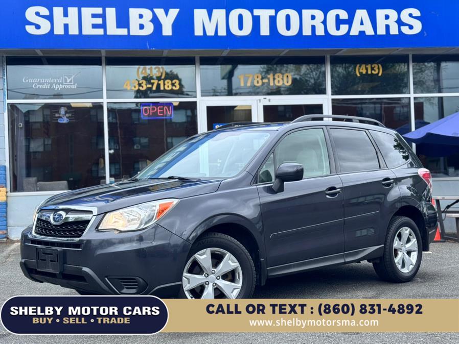 2015 Subaru Forester 4dr CVT 2.5i Premium PZEV, available for sale in Springfield, Massachusetts | Shelby Motor Cars. Springfield, Massachusetts