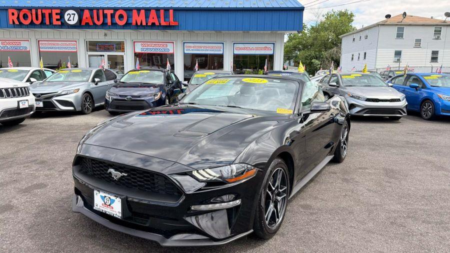 2023 Ford Mustang EcoBoost Premium Convertible 2D, available for sale in Linden, New Jersey | Route 27 Auto Mall. Linden, New Jersey 2023 Ford Mustang EcoBoost Premium Convertible 2D, available for sale in Linden, New Jersey | Route 27 Auto Mall. Linden, New Jersey