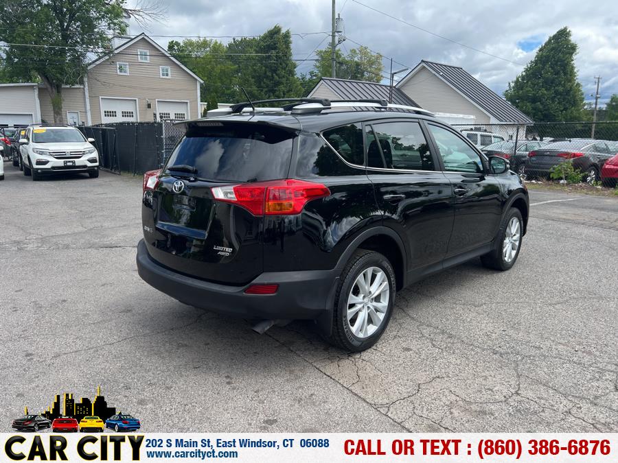 2015 Toyota RAV4 AWD 4dr Limited (Natl), available for sale in East Windsor, Connecticut | Car City LLC. East Windsor, Connecticut 2015 Toyota RAV4 AWD 4dr Limited (Natl), available for sale in East Windsor, Connecticut | Car City LLC. East Windsor, Connecticut