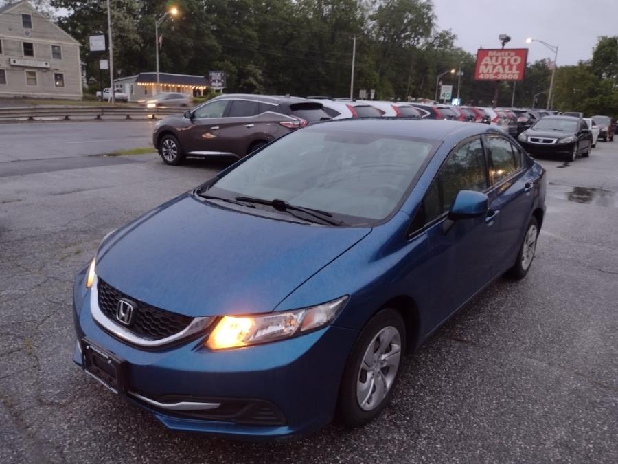 Used 2013 Honda Civic Sdn in Chicopee, Massachusetts | Matts Auto Mall LLC. Chicopee, Massachusetts