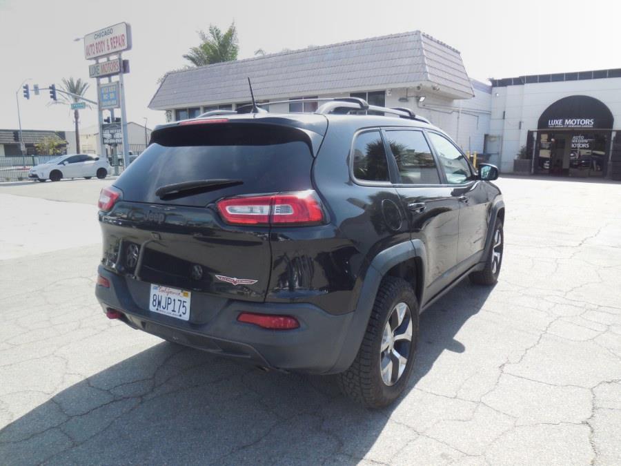 2016 Jeep Cherokee 4WD 4dr Trailhawk, available for sale in Hawaiian Gardens, California | Luxe Motors. Hawaiian Gardens, California 2016 Jeep Cherokee 4WD 4dr Trailhawk, available for sale in Hawaiian Gardens, California | Luxe Motors. Hawaiian Gardens, California