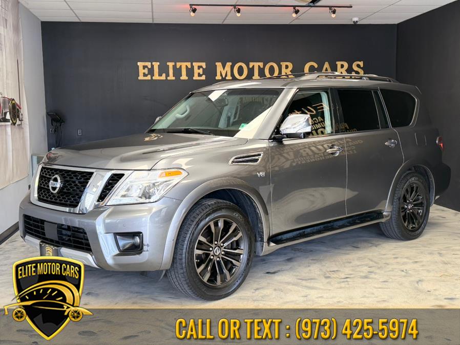 2017 Nissan Armada 4x4 Platinum, available for sale in Newark, New Jersey | Elite Motor Cars. Newark, New Jersey