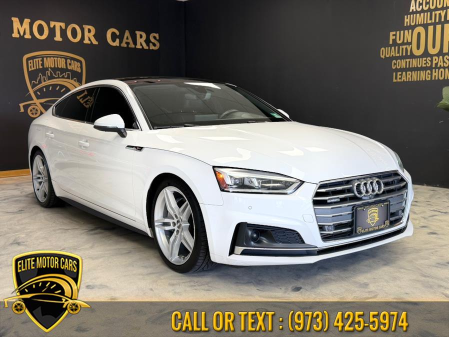 2018 Audi A5 Sportback 2.0 TFSI Prestige, available for sale in Newark, New Jersey | Elite Motor Cars. Newark, New Jersey 2018 Audi A5 Sportback 2.0 TFSI Prestige, available for sale in Newark, New Jersey | Elite Motor Cars. Newark, New Jersey