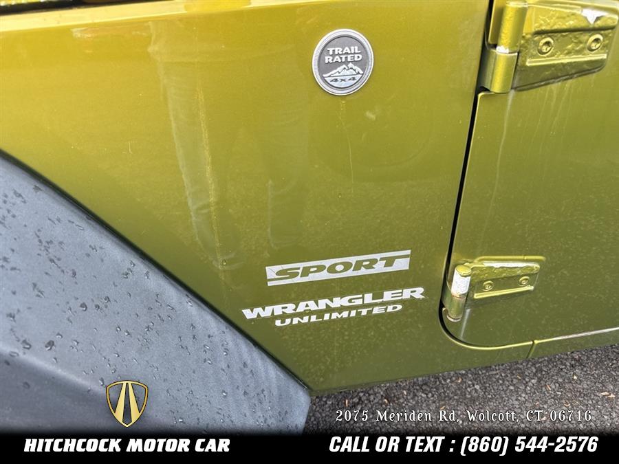 2010 Jeep Wrangler Unlimited Sport, available for sale in Wolcott, Connecticut | Hitchcock Motor Car. Wolcott, Connecticut 2010 Jeep Wrangler Unlimited Sport, available for sale in Wolcott, Connecticut | Hitchcock Motor Car. Wolcott, Connecticut