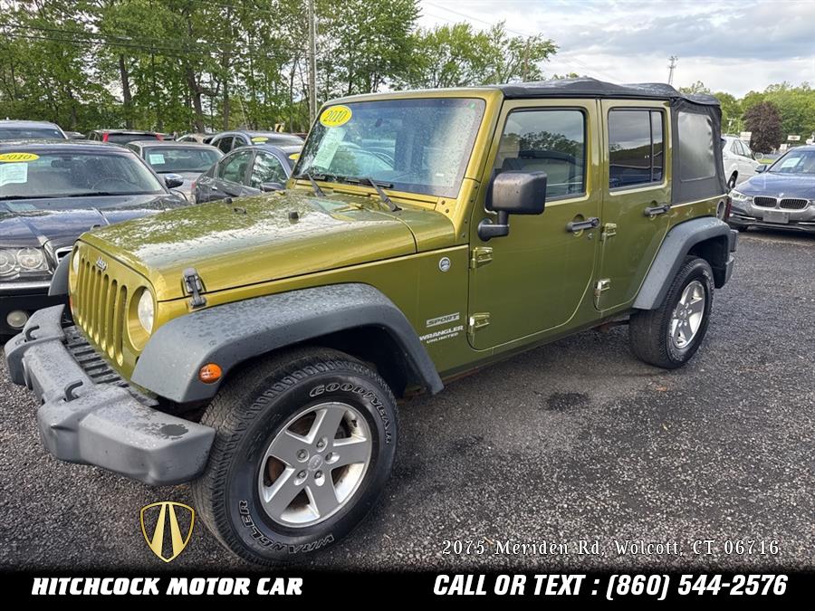 2010 Jeep Wrangler Unlimited Sport, available for sale in Wolcott, Connecticut | Hitchcock Motor Car. Wolcott, Connecticut 2010 Jeep Wrangler Unlimited Sport, available for sale in Wolcott, Connecticut | Hitchcock Motor Car. Wolcott, Connecticut