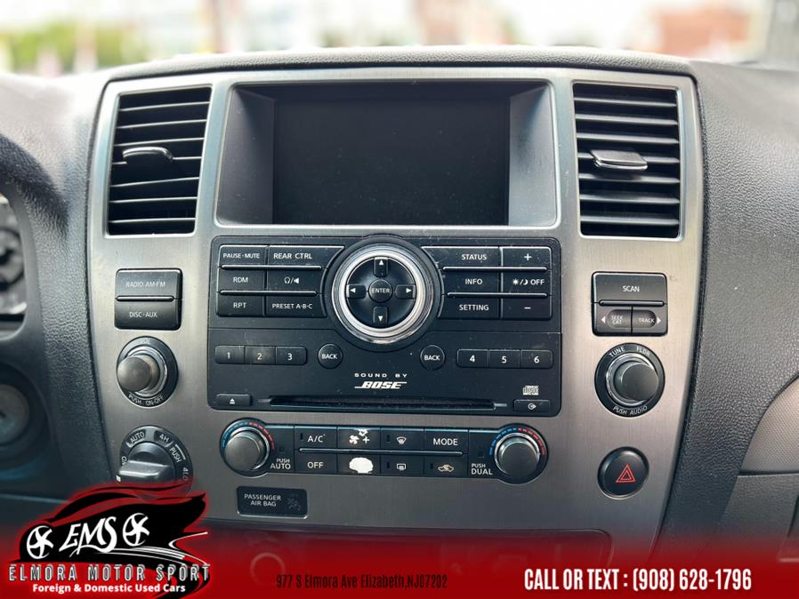 2012 Nissan Armada 4WD 4dr SV, available for sale in Elizabeth, New Jersey | Elmora Motor Sports. Elizabeth, New Jersey 2012 Nissan Armada 4WD 4dr SV, available for sale in Elizabeth, New Jersey | Elmora Motor Sports. Elizabeth, New Jersey