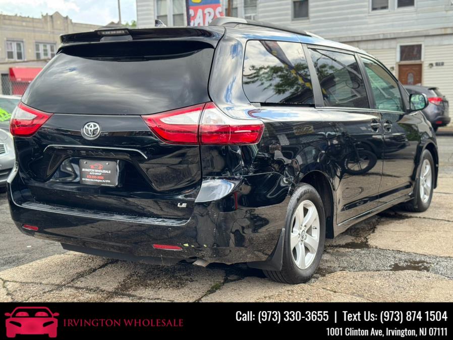 2019 Toyota Sienna LE FWD 8-Passenger (Natl), available for sale in Irvington, New Jersey | Irvington Wholesale Group. Irvington, New Jersey 2019 Toyota Sienna LE FWD 8-Passenger (Natl), available for sale in Irvington, New Jersey | Irvington Wholesale Group. Irvington, New Jersey