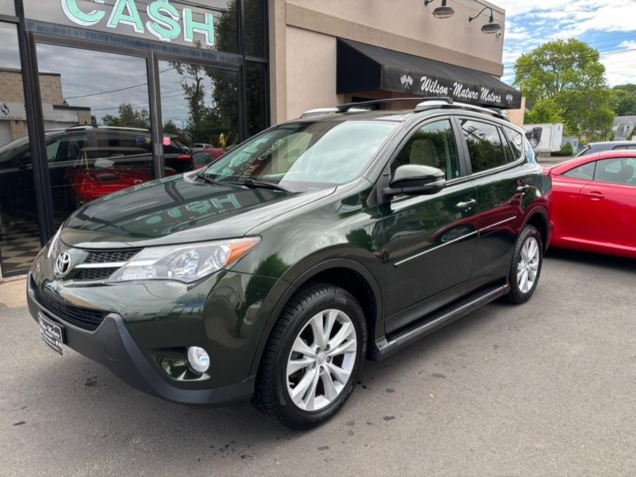 2013 Toyota RAV4 AWD 4dr Limited (Natl), available for sale in New haven, Connecticut | Wilson Maturo Motors. New haven, Connecticut