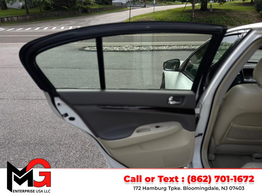 2012 Infiniti G37 Sedan 4dr x AWD, available for sale in Bloomingdale, New Jersey | MG Enterprise USA. Bloomingdale, New Jersey 2012 Infiniti G37 Sedan 4dr x AWD, available for sale in Bloomingdale, New Jersey | MG Enterprise USA. Bloomingdale, New Jersey