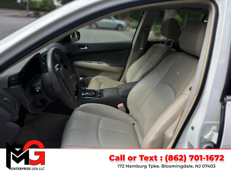 2012 Infiniti G37 Sedan 4dr x AWD, available for sale in Bloomingdale, New Jersey | MG Enterprise USA. Bloomingdale, New Jersey 2012 Infiniti G37 Sedan 4dr x AWD, available for sale in Bloomingdale, New Jersey | MG Enterprise USA. Bloomingdale, New Jersey