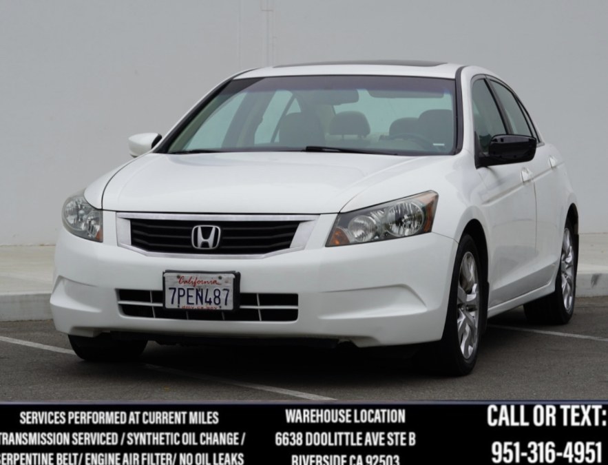 2010 Honda Accord Sdn EX-L SUNROOF/LEATHER SEATS/SEAT WARMERS, available for sale in Riverside, California | Big Timin Motors LLC. Riverside, California 2010 Honda Accord Sdn EX-L SUNROOF/LEATHER SEATS/SEAT WARMERS, available for sale in Riverside, California | Big Timin Motors LLC. Riverside, California