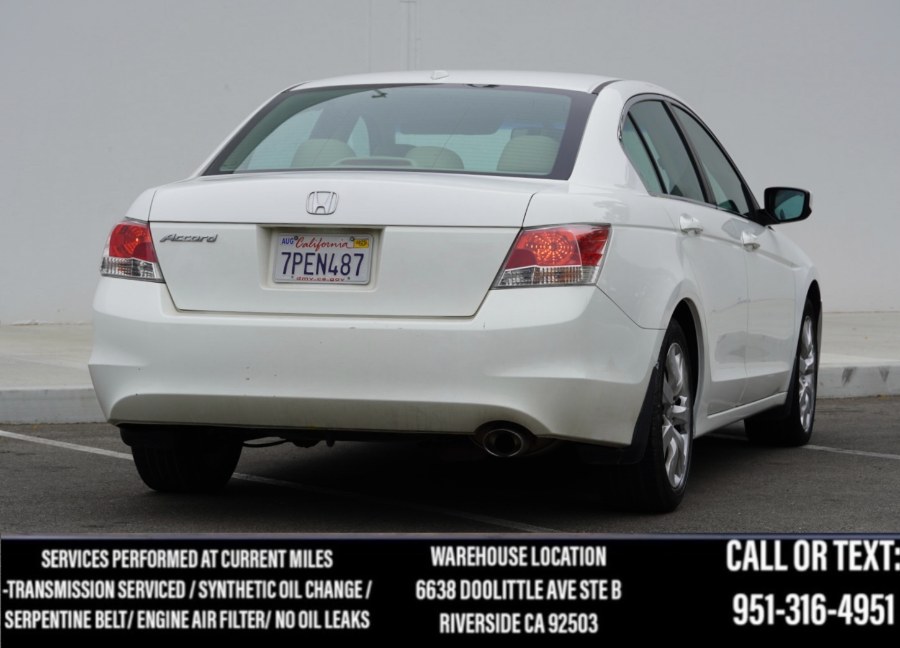 2010 Honda Accord Sdn EX-L SUNROOF/LEATHER SEATS/SEAT WARMERS, available for sale in Riverside, California | Big Timin Motors LLC. Riverside, California 2010 Honda Accord Sdn EX-L SUNROOF/LEATHER SEATS/SEAT WARMERS, available for sale in Riverside, California | Big Timin Motors LLC. Riverside, California