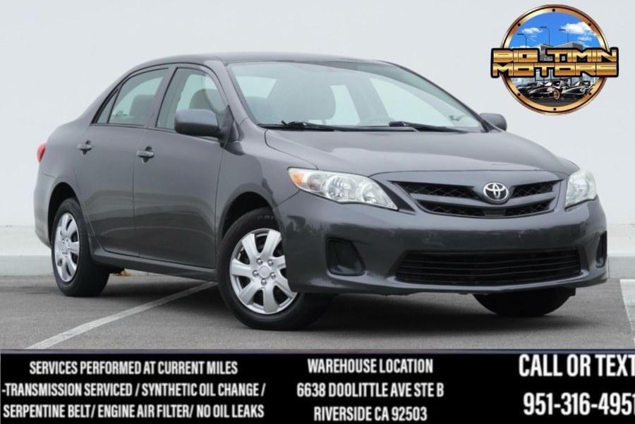 2013 Toyota Corolla LE 4dr Sdn Auto, available for sale in Riverside, California | Big Timin Motors LLC. Riverside, California