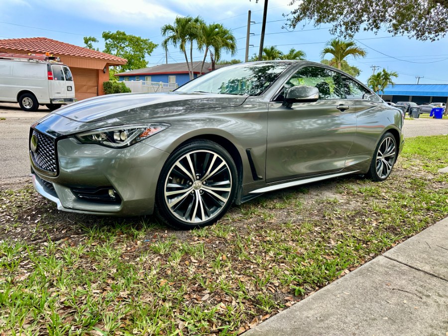 2018 INFINITI Q60 2.0t LUXE RWD, available for sale in Hollywood, Florida | Select Auto Hollywood. Hollywood, Florida 2018 INFINITI Q60 2.0t LUXE RWD, available for sale in Hollywood, Florida | Select Auto Hollywood. Hollywood, Florida