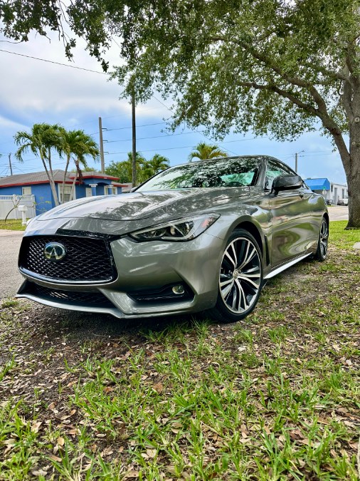 2018 INFINITI Q60 2.0t LUXE RWD, available for sale in Hollywood, Florida | Select Auto Hollywood. Hollywood, Florida 2018 INFINITI Q60 2.0t LUXE RWD, available for sale in Hollywood, Florida | Select Auto Hollywood. Hollywood, Florida