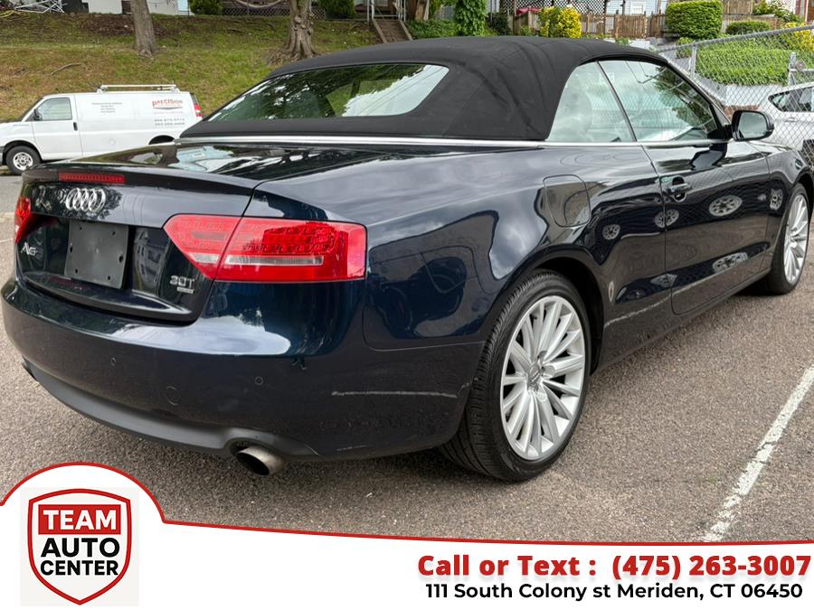 2010 Audi A5 2dr Cabriolet Auto quattro Premium Plus, available for sale in Meriden, Connecticut | T E A M Auto Center. Meriden, Connecticut 2010 Audi A5 2dr Cabriolet Auto quattro Premium Plus, available for sale in Meriden, Connecticut | T E A M Auto Center. Meriden, Connecticut