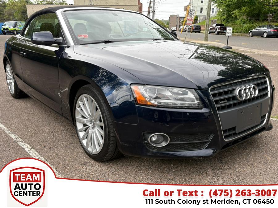 2010 Audi A5 2dr Cabriolet Auto quattro Premium Plus, available for sale in Meriden, Connecticut | T E A M Auto Center. Meriden, Connecticut 2010 Audi A5 2dr Cabriolet Auto quattro Premium Plus, available for sale in Meriden, Connecticut | T E A M Auto Center. Meriden, Connecticut