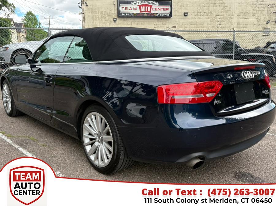 2010 Audi A5 2dr Cabriolet Auto quattro Premium Plus, available for sale in Meriden, Connecticut | T E A M Auto Center. Meriden, Connecticut 2010 Audi A5 2dr Cabriolet Auto quattro Premium Plus, available for sale in Meriden, Connecticut | T E A M Auto Center. Meriden, Connecticut