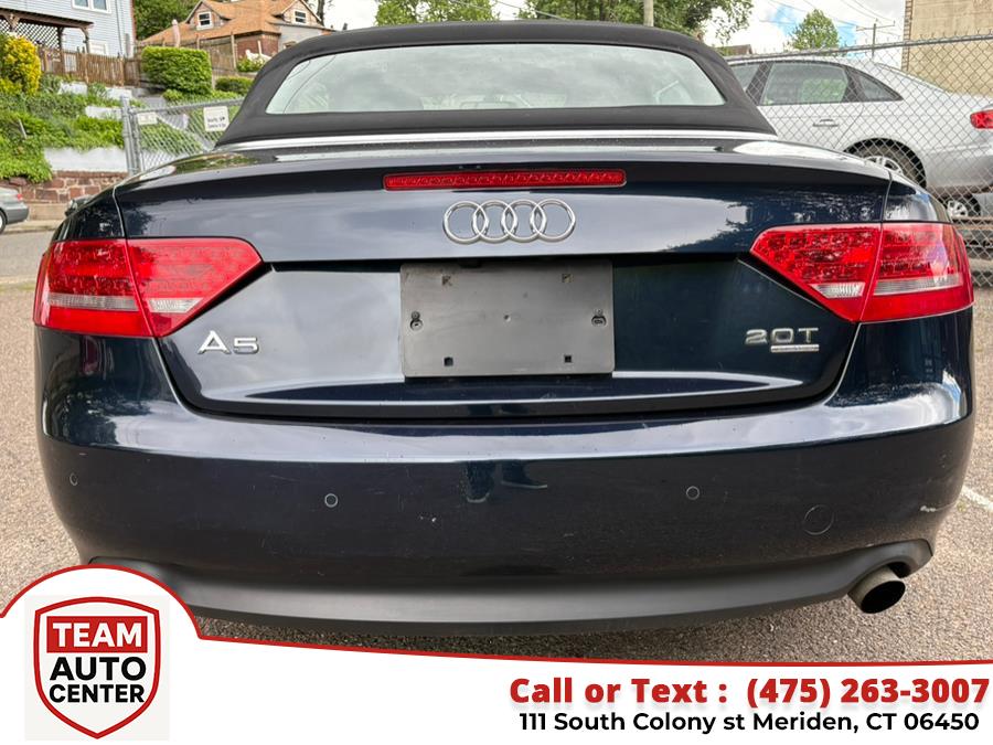 2010 Audi A5 2dr Cabriolet Auto quattro Premium Plus, available for sale in Meriden, Connecticut | T E A M Auto Center. Meriden, Connecticut 2010 Audi A5 2dr Cabriolet Auto quattro Premium Plus, available for sale in Meriden, Connecticut | T E A M Auto Center. Meriden, Connecticut